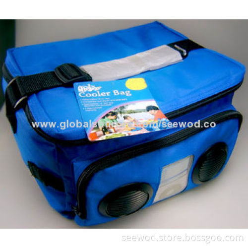 Best Selling Picnic/Cooler Bag with Speaker and Foldable Design